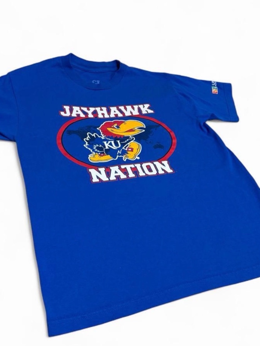 Vintage KU Jayhawks Nation Graphic Tee / Medium⁠